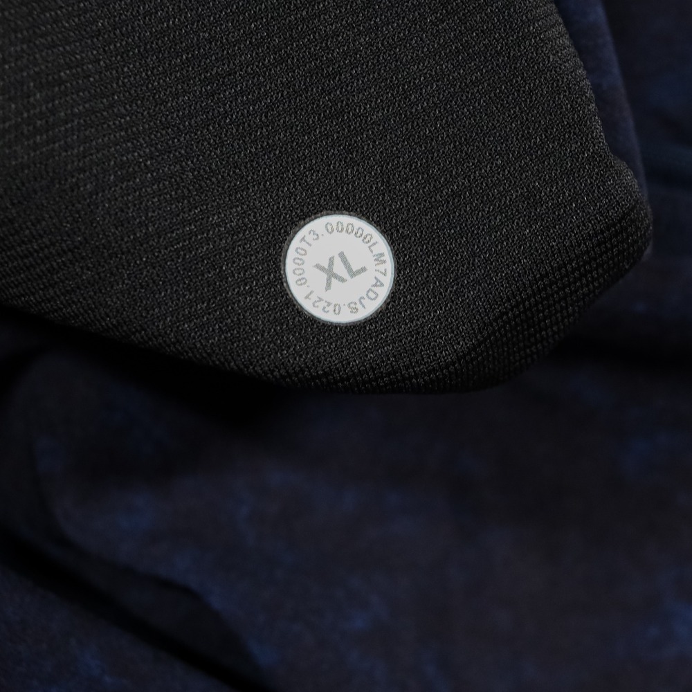 Lululemon Pace Breaker Lined Shorts Mens XL Navy Black Diamond Dye 9" M7ADJS - Picture 7 of 12
